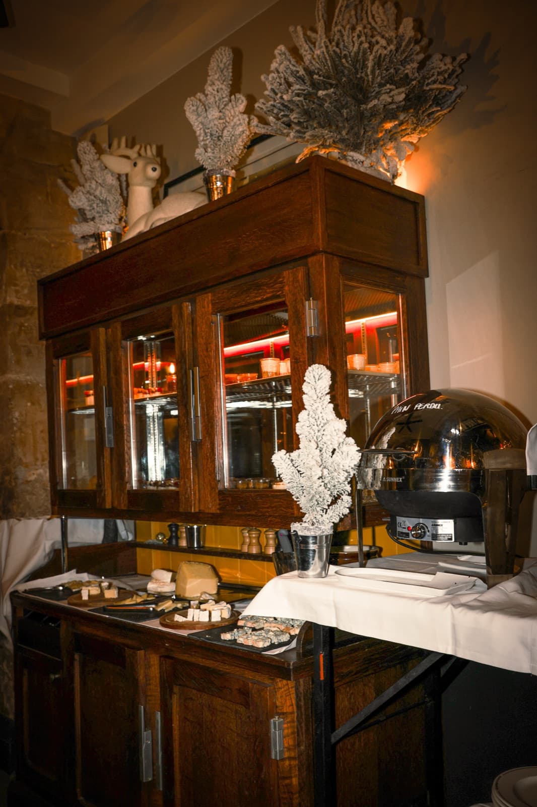 Buffet et réassort