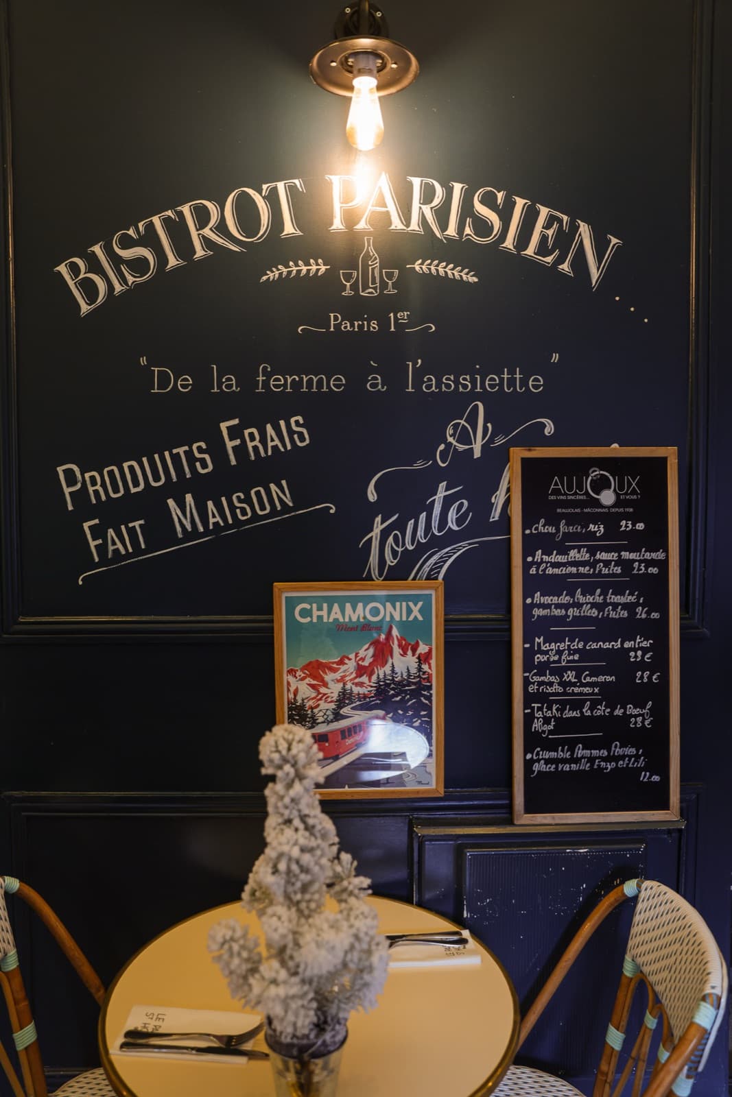 De la ferme à l'assiette, produits frais faits maison