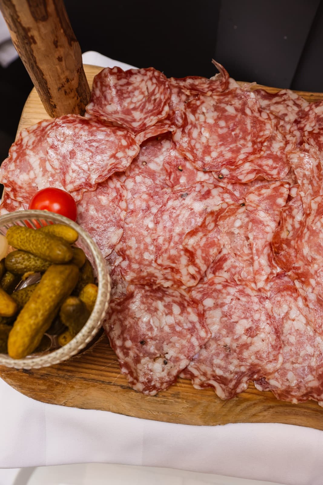 Charcuterie et cornichons